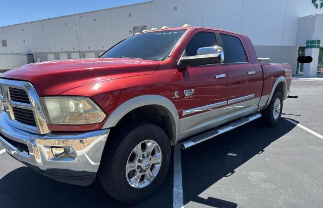 DODGE RAM 3500 2010 burgundy crew pic diesel 3D73Y3HL6AG140269 photo #3
