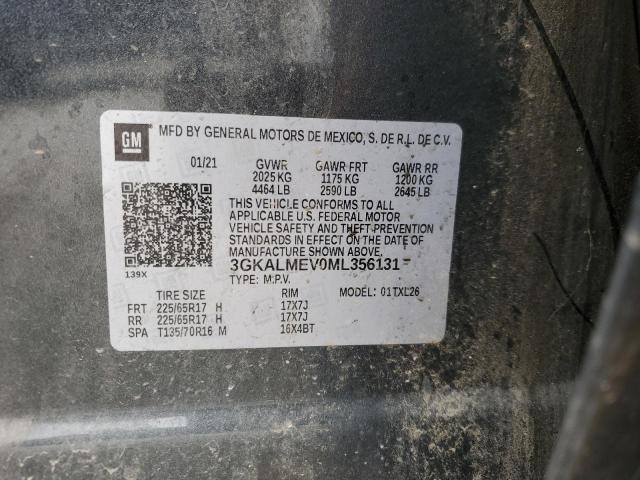 2021 GMC TERRAIN SL - 3GKALMEV0ML356131