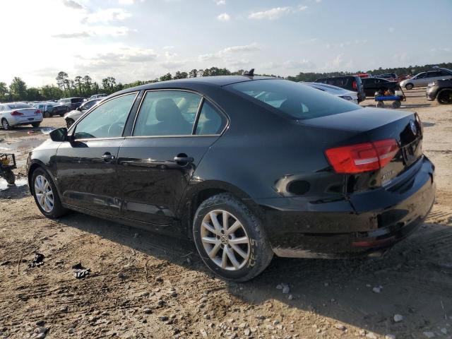 VOLKSWAGEN JETTA SE 2015 black sedan 4d gas 3VWD17AJXFM253697 photo #3