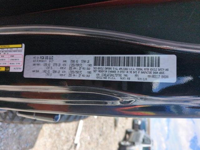2017 JEEP WRANGLER U - 1C4BJWFGXHL737701