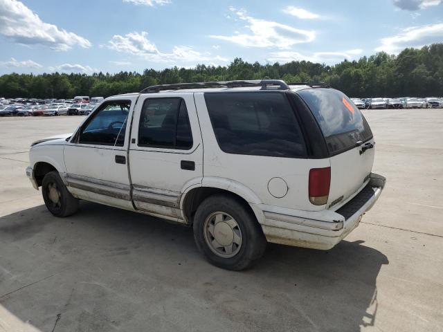 GMC JIMMY 1997 white 4dr spor gas 1GKCS13W1V2510550 photo #3