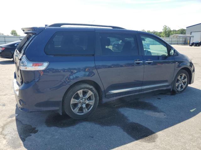 Vin: 5tdez3dc4ks215396, lot: 56504365, toyota sienna se 20193