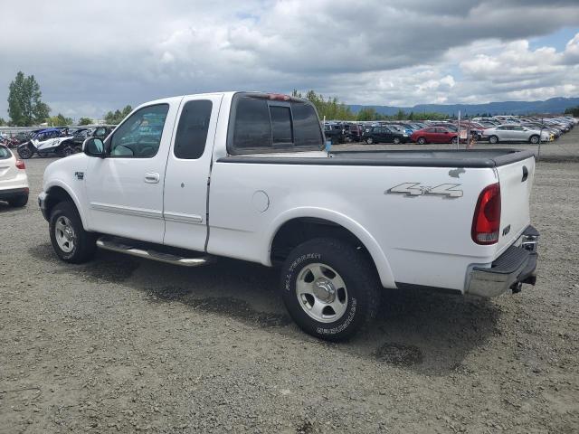 FORD F150 2002 white  gas 1FTRX18L62KC53807 photo #3
