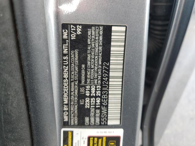 2018 MERCEDES-BENZ C 43 4MATI - 55SWF6EB3JU249772