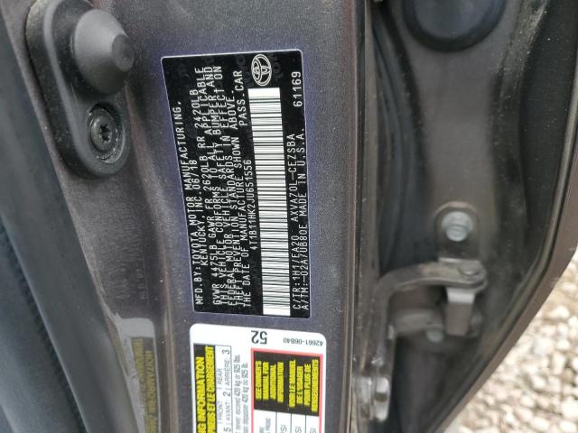 2018 TOYOTA CAMRY L 4T1B11HK2JU651556