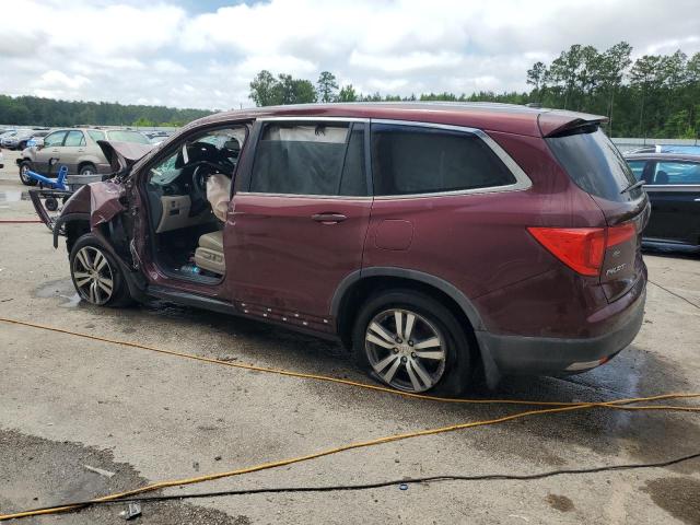 Vin: 5fnyf5h50gb003832, lot: 58582965, honda pilot exl 20162