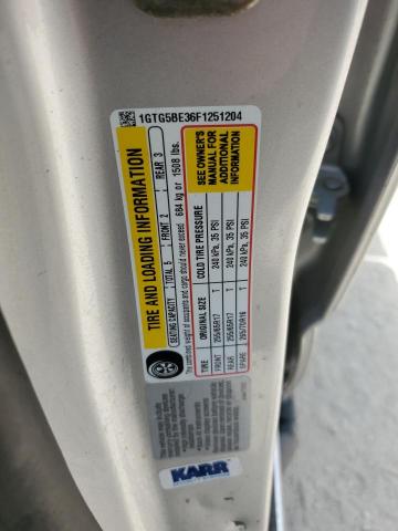 2015 GMC CANYON SLE 1GTG5BE36F1251204