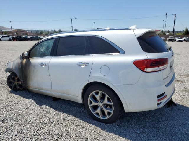 KIA SORENTO SX 2017 white  gas 5XYPKDA55HG337067 photo #3