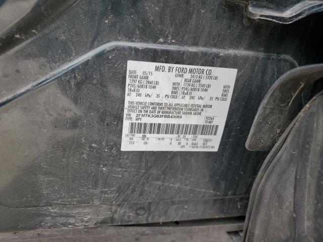 2015 FORD EDGE SE - 2FMTK3G93FBB43069