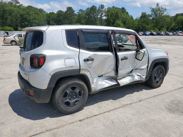 Vin: zaccjaab3hpf97604, lot: 58196085, jeep renegade sport 20173