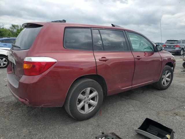 Vin: 5tdbk3eh7as019646, lot: 59024105, toyota highlander 20103