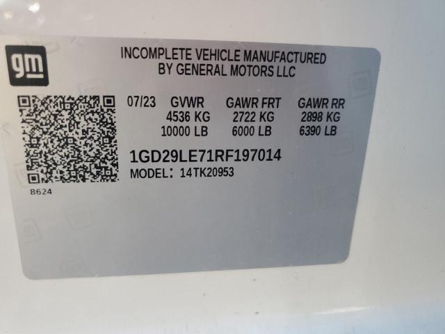 2024 GMC SIERRA K25 1GD29LE71RF197014