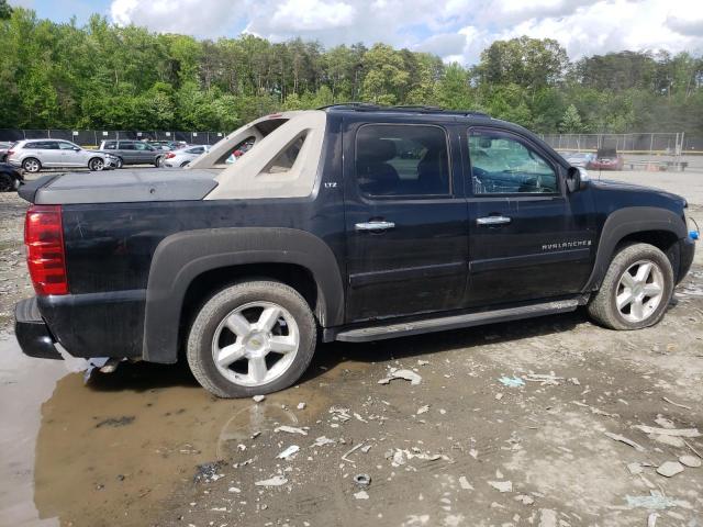 CHEVROLET AVALANCHE 2008 black sport pi flexible fuel 3GNFK12368G177717 photo #4