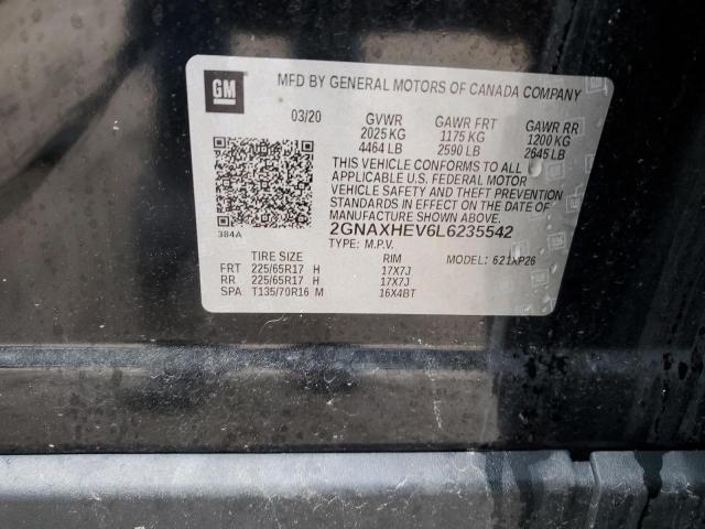 2020 CHEVROLET EQUINOX LS - 2GNAXHEV6L6235542