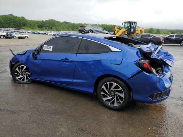 Vin: 2hgfc4a55hh306316, lot: 56200455, honda civic lx 20172