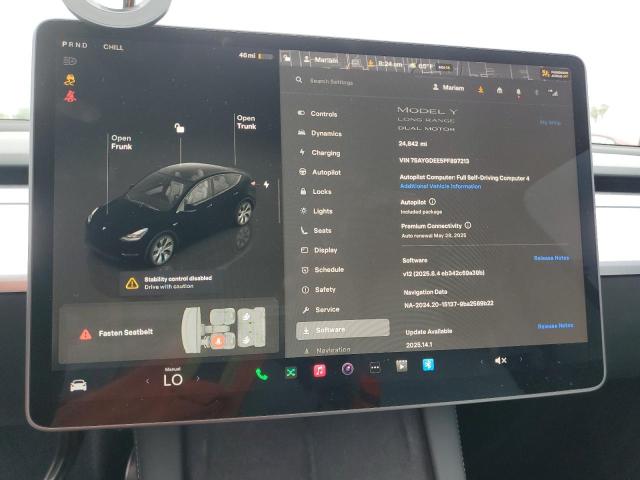 2023 TESLA MODEL Y 7SAYGDEE5PF897213