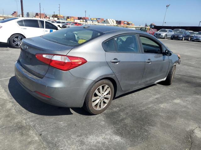 KIA FORTE LX 2016 gray  gas KNAFX4A64G5597695 photo #4