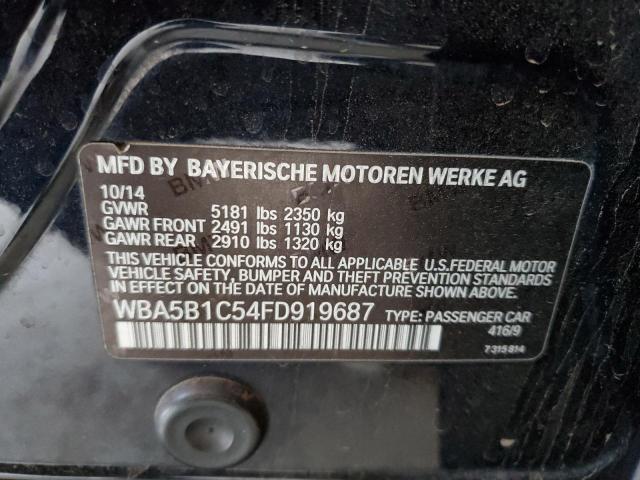 2015 BMW 535 I WBA5B1C54FD919687