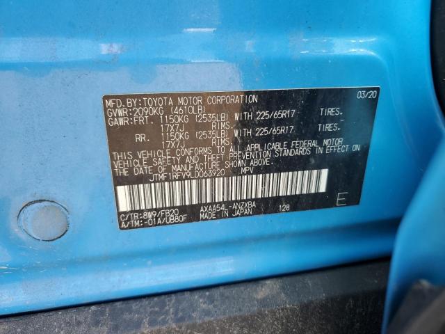 2020 TOYOTA RAV4 LE - JTMF1RFV9LD063920