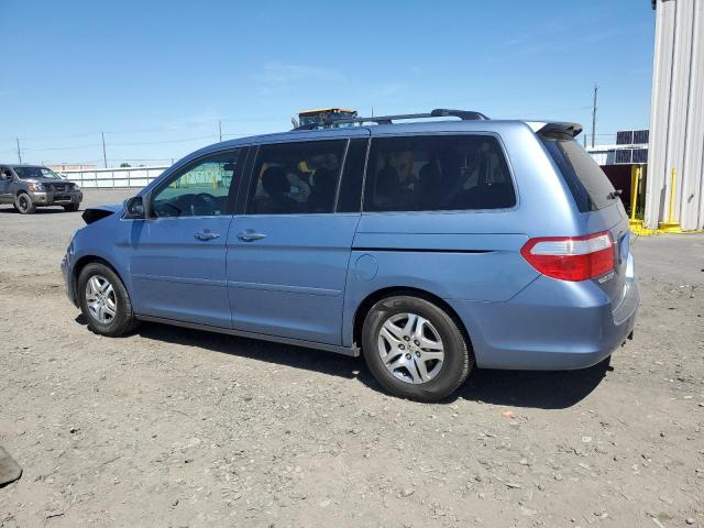 HONDA ODYSSEY EX 2006 blue  gas 5FNRL38746B103806 photo #3