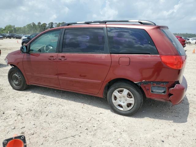 TOYOTA SIENNA CE 2008 burgundy  gas 5TDZK23C38S219241 photo #3