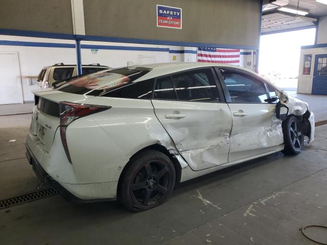 TOYOTA PRIUS 2018 white  hybrid engine JTDKARFU6J3062054 photo #4