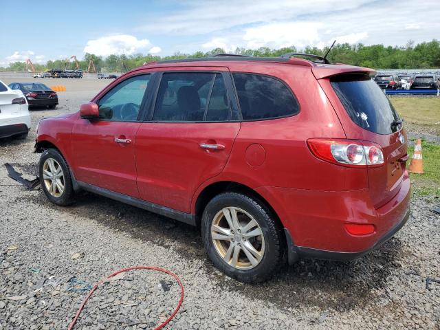 Vin: 5xyzkdag2cg163753, lot: 54502805, hyundai santa fe limited 20122