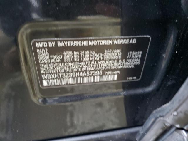 2017 BMW X1 XDRIVE2 - WBXHT3Z39H4A57395