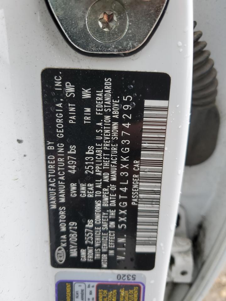 Lot #3315695711 2019 KIA OPTIMA LX