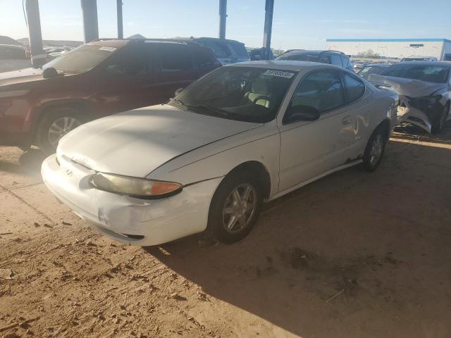 OLDSMOBILE ALERO GL 2004 white coupe gas 1G3NL12E04C224398 photo #1