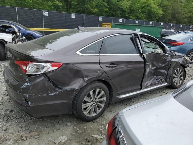 Vin: 5npe34af9hh551260, lot: 58446525, hyundai sonata sport 20173