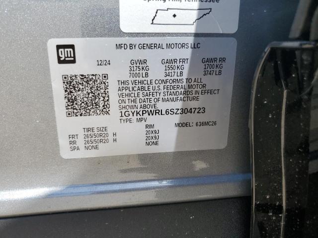 2025 CADILLAC LYRIQ SPOR - 1GYKPWRL6SZ304723