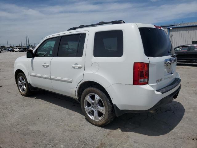 HONDA PILOT EXL 2012 white  gas 5FNYF3H58CB038682 photo #3
