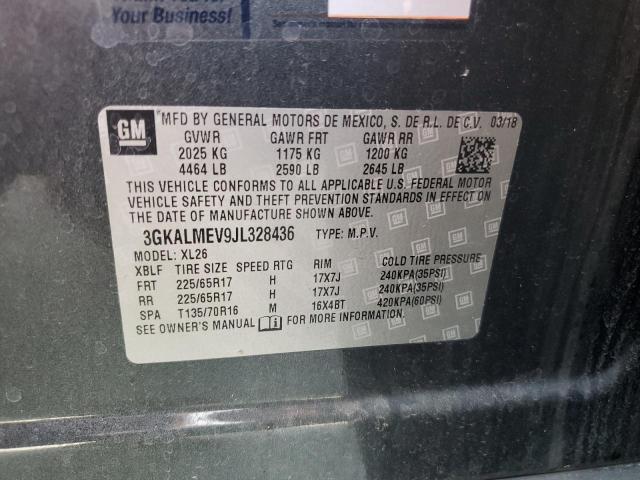 2018 GMC TERRAIN SL 3GKALMEV9JL328436