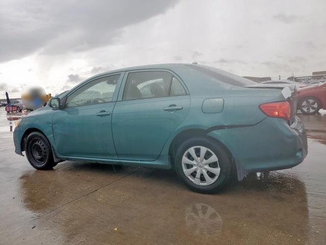 TOYOTA COROLLA BA 2009 teal  gas JTDBL40E49J053245 photo #3