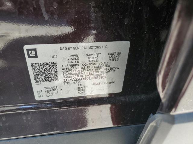 2020 CADILLAC XT4 LUXURY - 1GYAZAR40LF059910