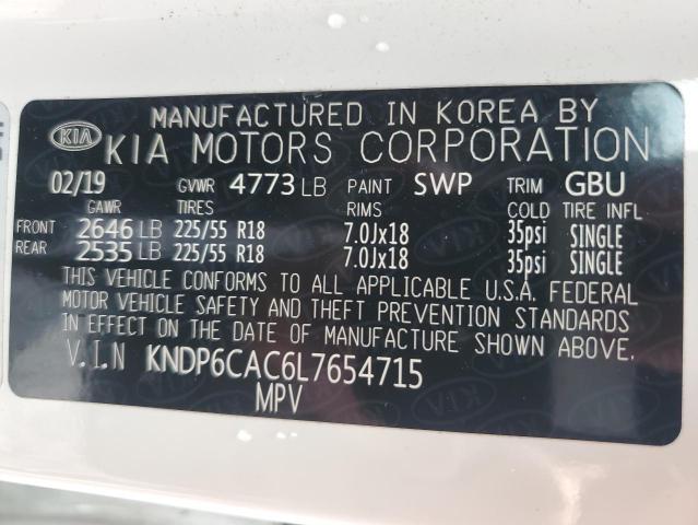 2020 KIA SPORTAGE S - KNDP6CAC6L7654715