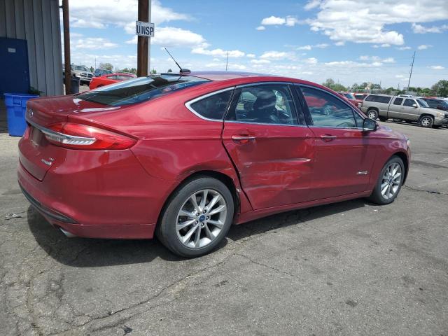 Vin: 3fa6p0lu4hr350155, lot: 57259665, ford fusion se hybrid 20173