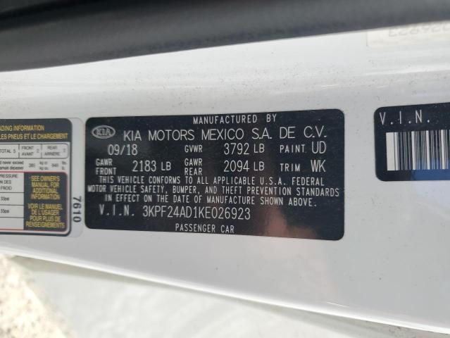 2019 KIA FORTE FE - 3KPF24AD1KE026923