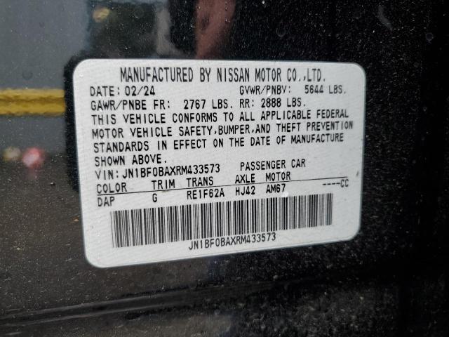 2024 NISSAN ARIYA EVOL JN1BF0BAXRM433573