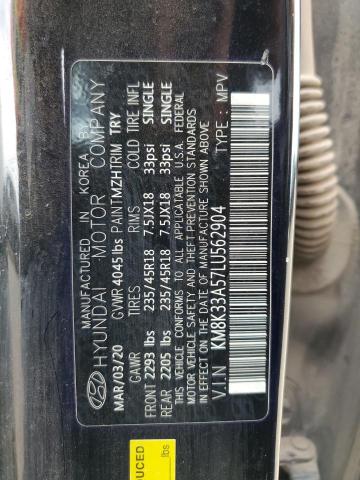 2020 HYUNDAI KONA LIMIT KM8K33A57LU562904