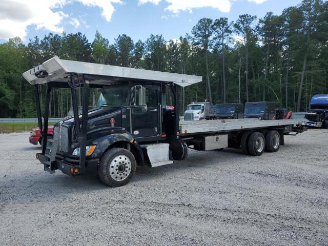 KENWORTH T370 2019 black  diesel 2NKHLJ9X3KM283157 photo #3