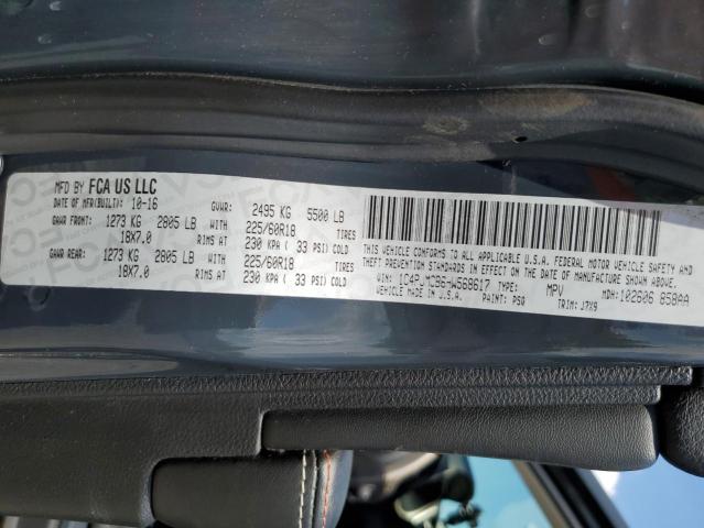 2017 JEEP CHEROKEE L - 1C4PJMCB6HW568617