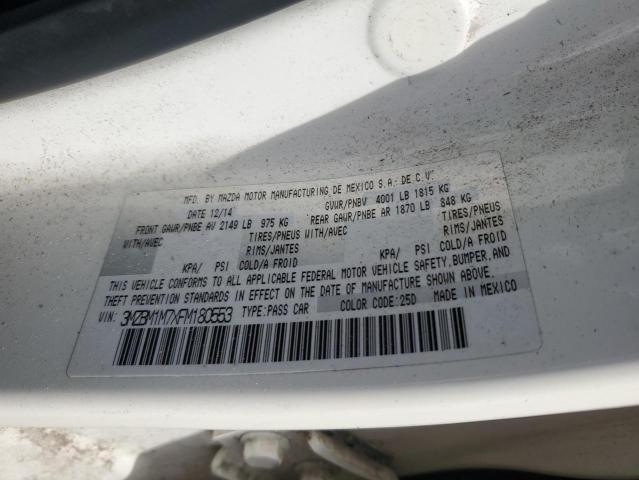 2015 MAZDA 3 GRAND TO 3MZBM1M7XFM180553