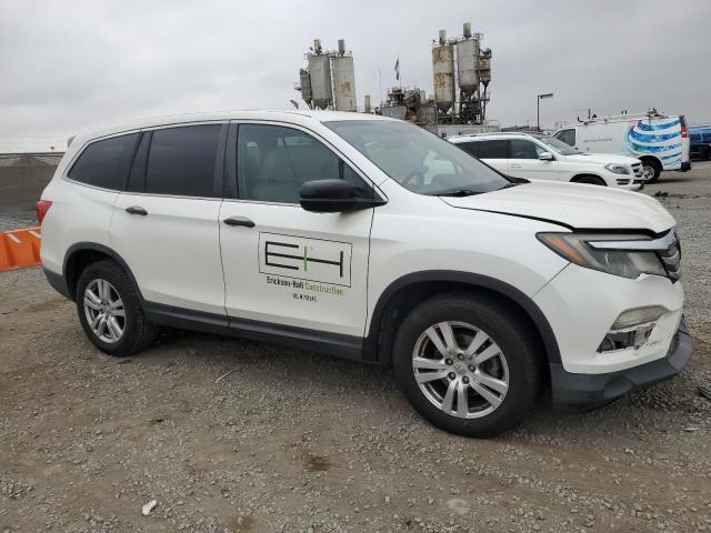 Vin: 5fnyf5h17gb049350, lot: 58922635, honda pilot lx 20164
