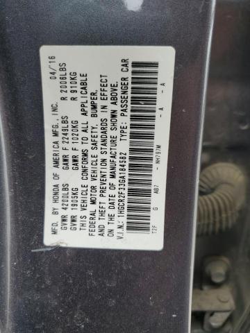 2016 HONDA ACCORD LX - 1HGCR2F33GA184582