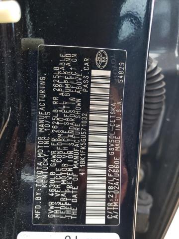2016 TOYOTA CAMRY XSE - 4T1BK1FK5GU571032