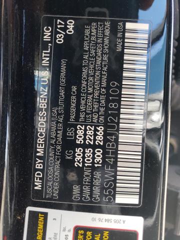 2018 MERCEDES-BENZ C 350E - 55SWF4HB4JU218109