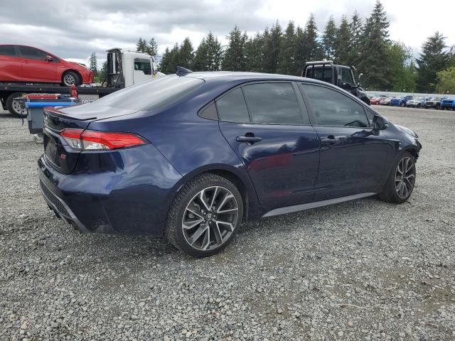 TOYOTA COROLLA SE 2020 blue  gas 5YFS4RCE7LP030020 photo #4