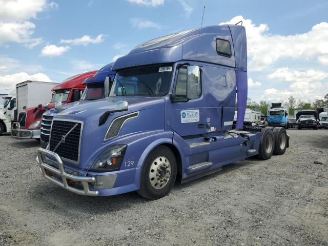 VOLVO VNL 2015 purple tractor diesel 4V4NC9EH1FN922695 photo #3